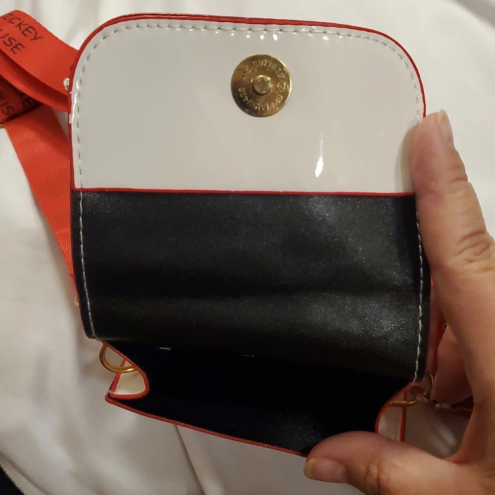 Daisy Duck Crossbody Bag with Red Strap NWNT